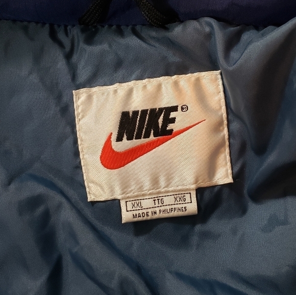 VINTAGE Nike XXL Swoosh Jacket Coat - Picture 6 of 7